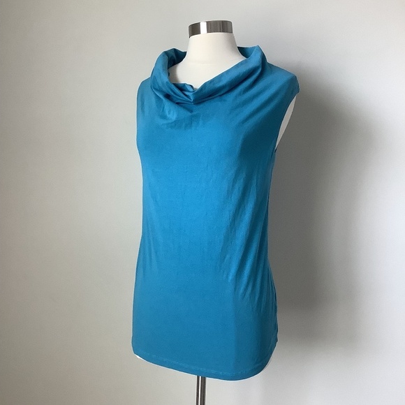 Beyond Threads Pima Cotton Wardrobe Capsule Basic Sleeveless Top Peru - Picture 3 of 11